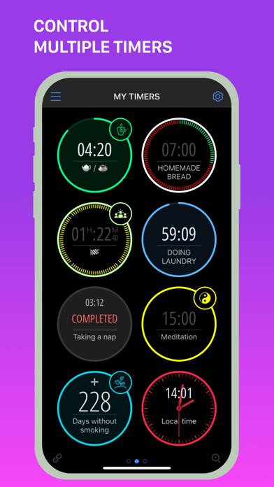 MultiTimer: Multiple timers Screenshot