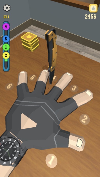Knife Finger Game Screenshot