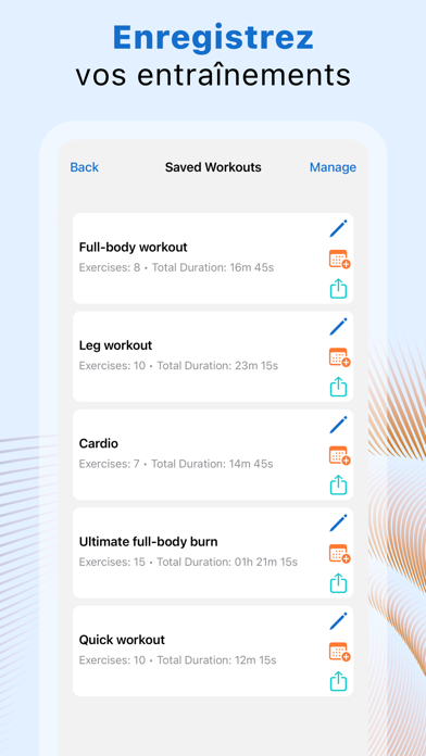 Screenshot #2 pour ProtoFit: Interval Timer