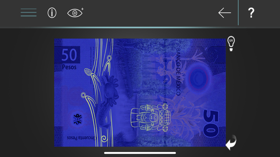 #2. BilletesMx (iOS) By: Banco de México