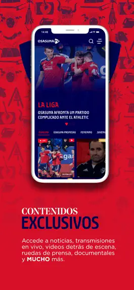 Game screenshot Osasuna Official App apk