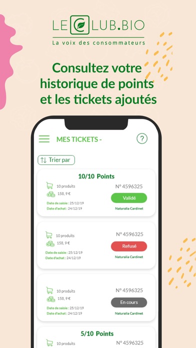 Screenshot #3 pour Le Club Bio : cashback bio !