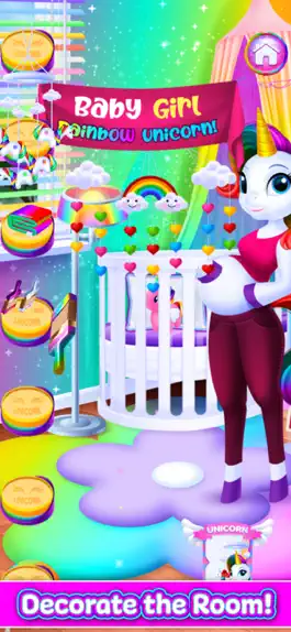 Game screenshot Unicorn Mommy Baby Pet Games hack