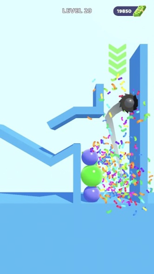 #4. Slicer and Balloon Bounce Pop (iOS) By: Muhammad Ansar Hayat