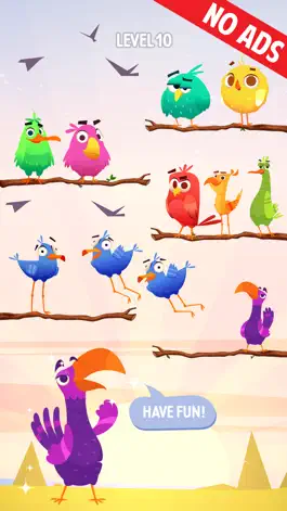 Game screenshot Color Bird : Puzzle Sort Game apk