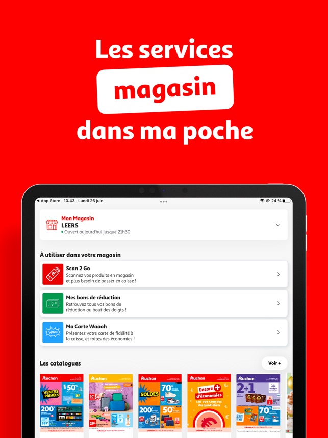 Auchan France on the App Store