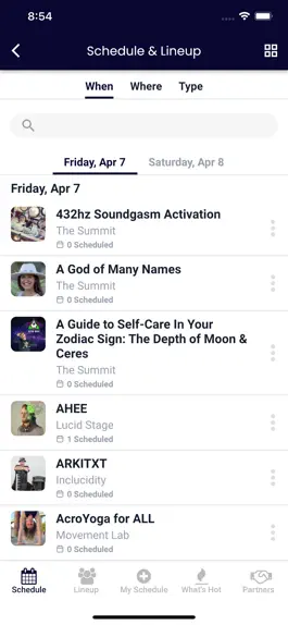 Game screenshot Lucidity Fest App apk