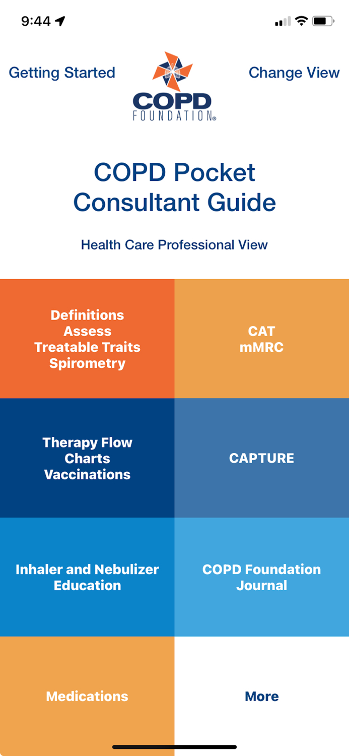 COPD Pocket Consultant Guide