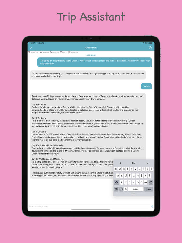 OnePrompt - Chat Assistant