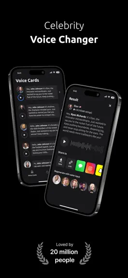 Game screenshot AI Celebrity Voice Changer App mod apk