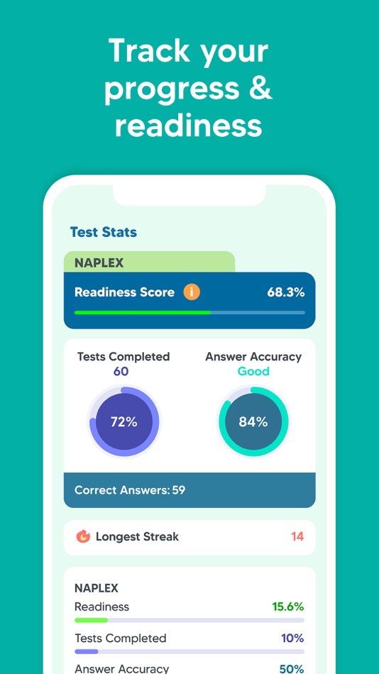 #4. NAPLEX Exam Prep Practice Test (iOS) 由: Best Fun Games