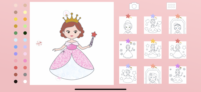 Princess Coloring Kid Toddler