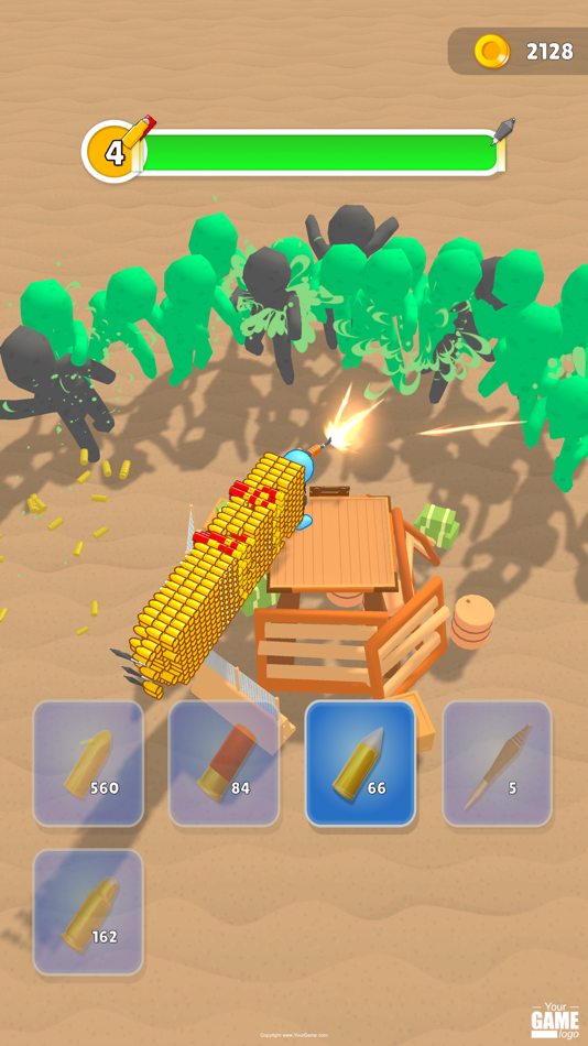 #1. Minigun Attack (iOS) Podle: Sergey Brashchenko