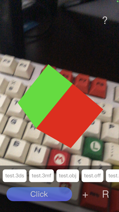 Screenshot #1 pour 3D Camera - 3D模型拍进照片