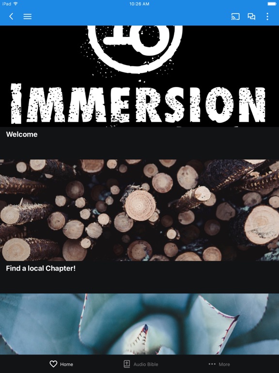 Immersion Outfitters iPad screenshot 2 - Lifestyle app