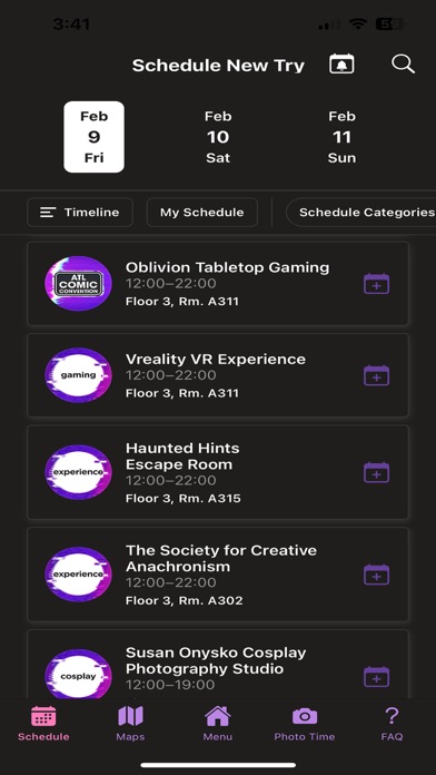 ATL Comic Convention Screenshot