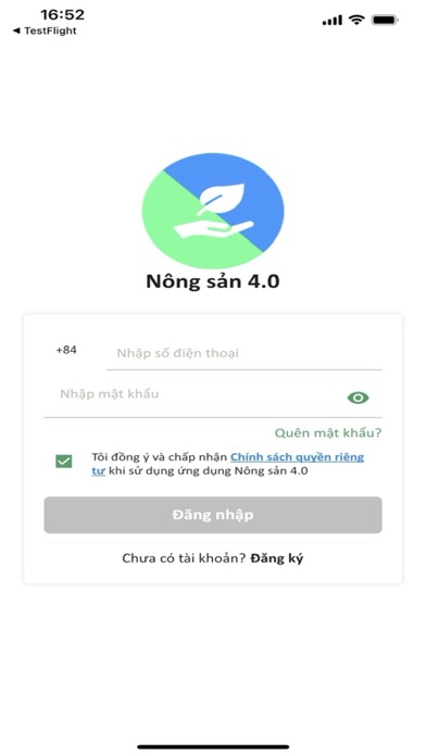 Nông sản 4.0 Screenshot
