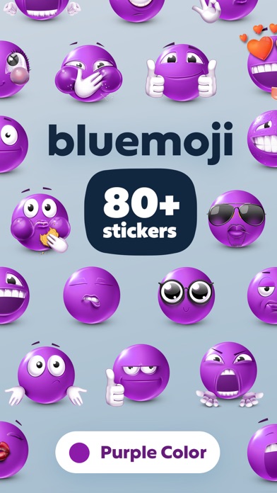 Purple Emoji Screenshot