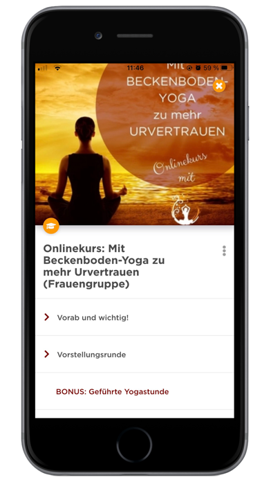 Yoga, Meditation & Beckenboden Screenshot