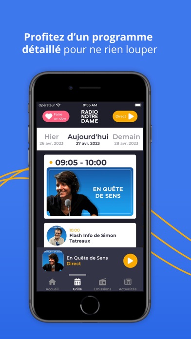 Radio Notre Dame - France Screenshot