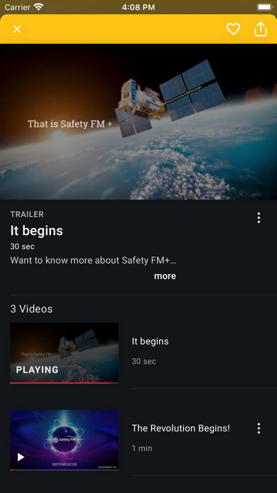 Safety FM+ Screenshot