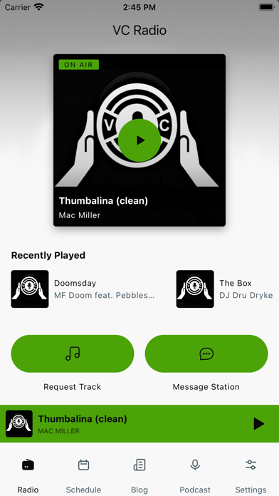 Vinyl Community Radio Screenshot