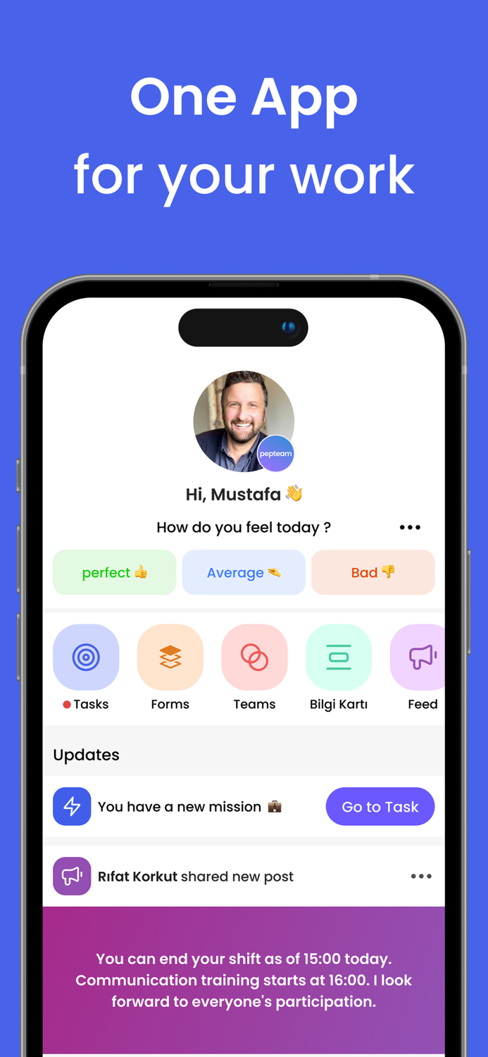 Pepteam All-In-One Company App