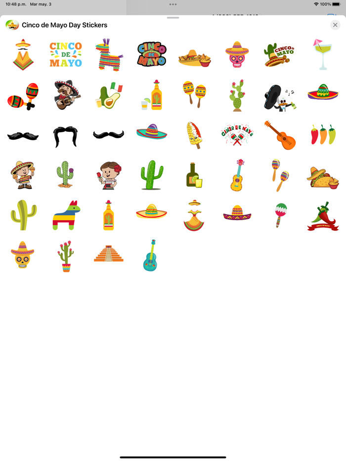 Cinco de Mayo Day Stickers