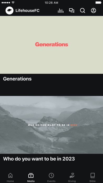 Lifehouse Fellowship Church Screenshot