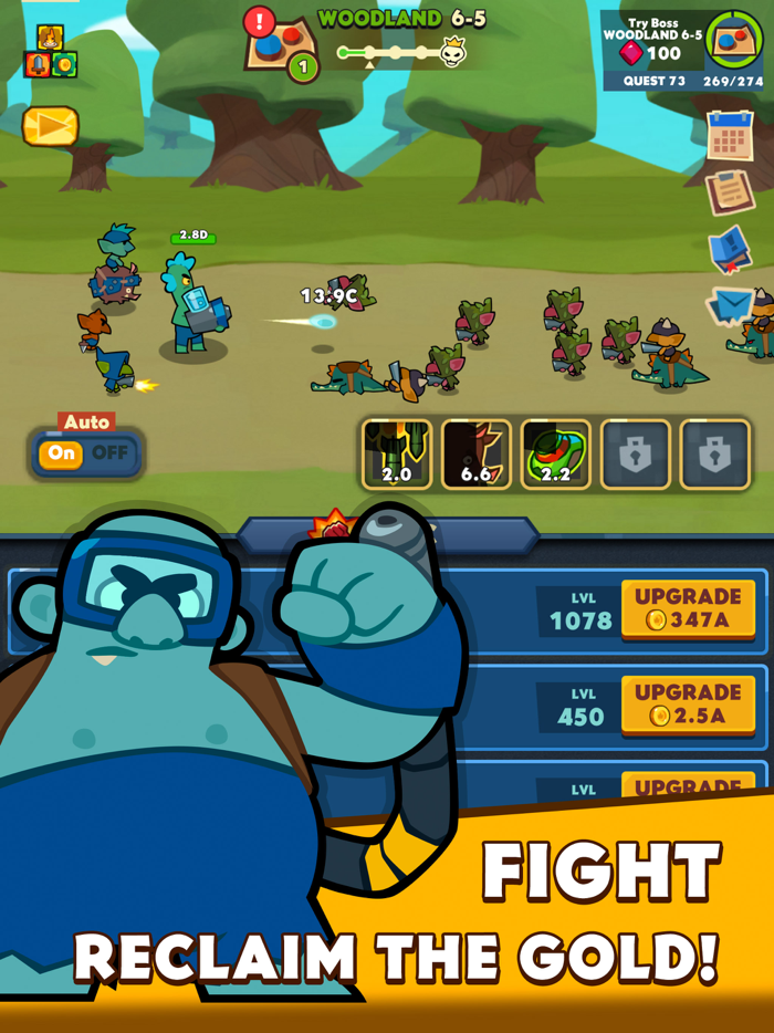 Goons and Goblins PvP Idle RPG