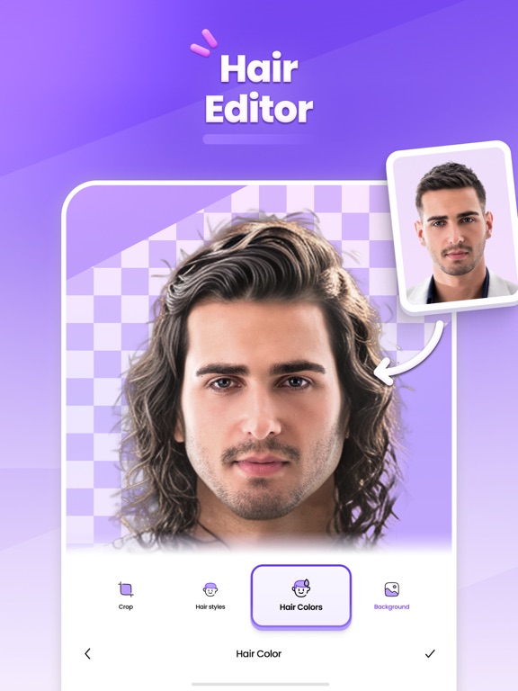 Hair Changer Editor AIのおすすめ画像4