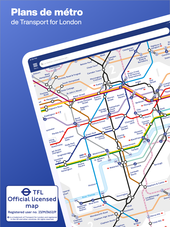 Screenshot #4 pour Tube Map - Métro de Londres