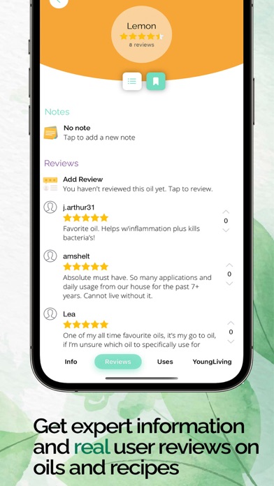 Young Living Essential Oils - Screenshot