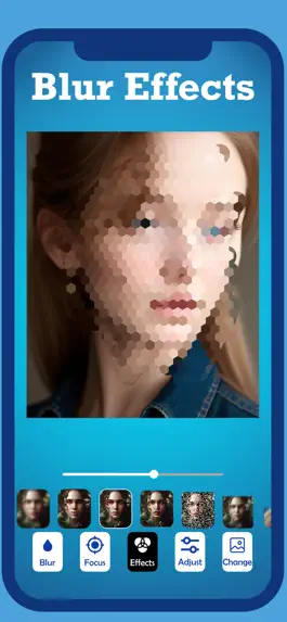 Game screenshot Blur Face - AI Photo Blur hack