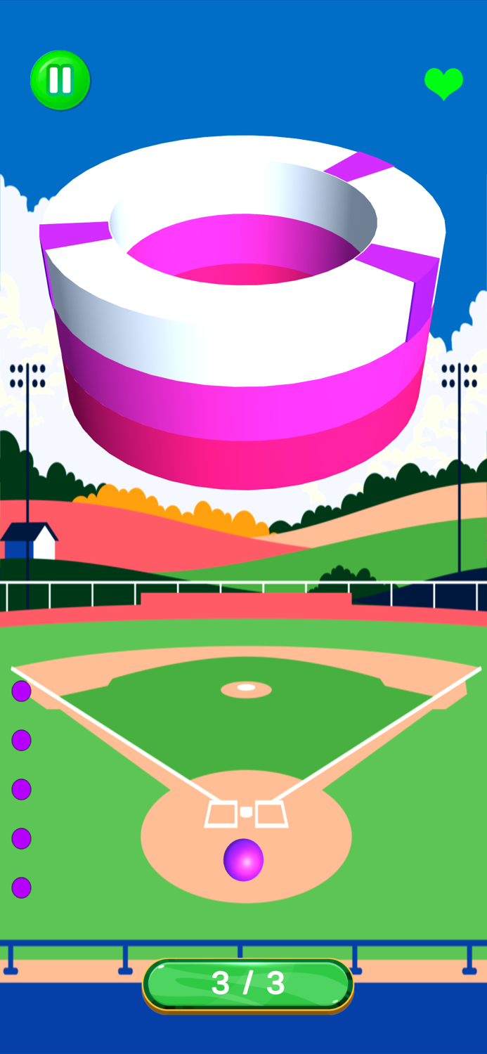 Paint Hit  3D Ball Game