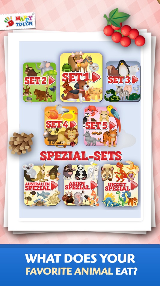 #5. ANIMAL-GAMES Happytouch® (iOS) 由: concappt media