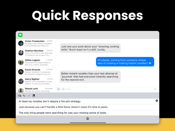 Clapback AI Keyboard