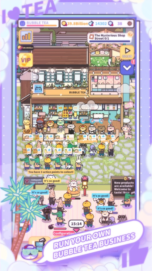 #2. Bubble Tea Tycoon (iOS) 由: Lemon Jam Technology Co., Ltd.
