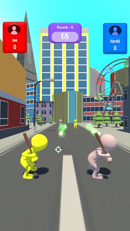 Baseball-Boy Batting Homer screenshot-3