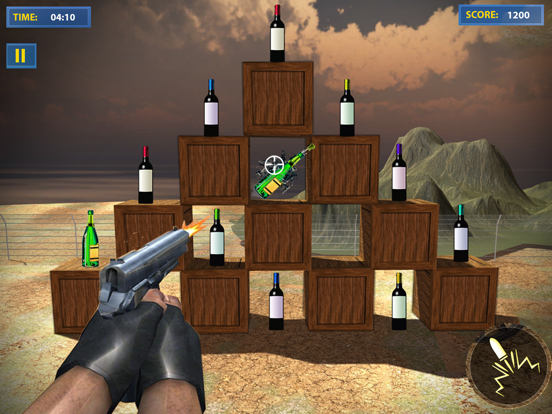 Screenshot #6 pour Bottle Shooting Game:Gun Games