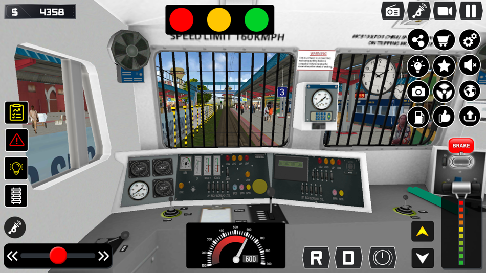 #4. Train Simulator: City Railroad (iOS) By: Manthan Dobariya