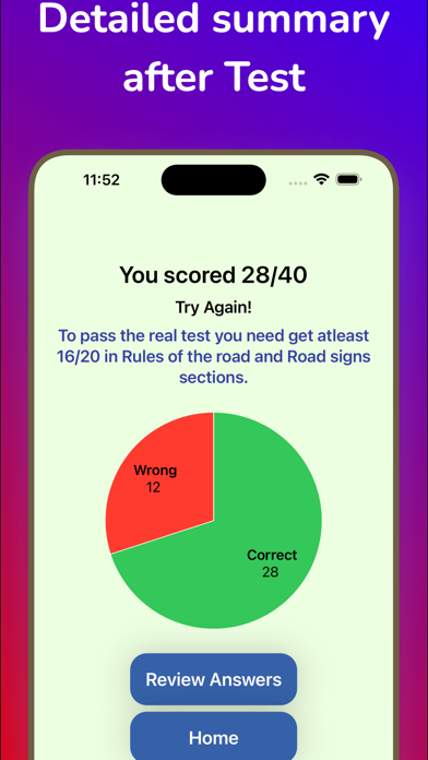 Ontario G1 Practice Test 2025. Screenshot