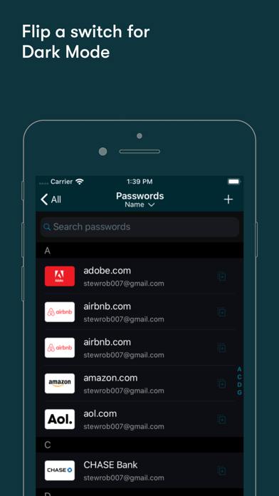 Dashlane Password Manager Screenshot