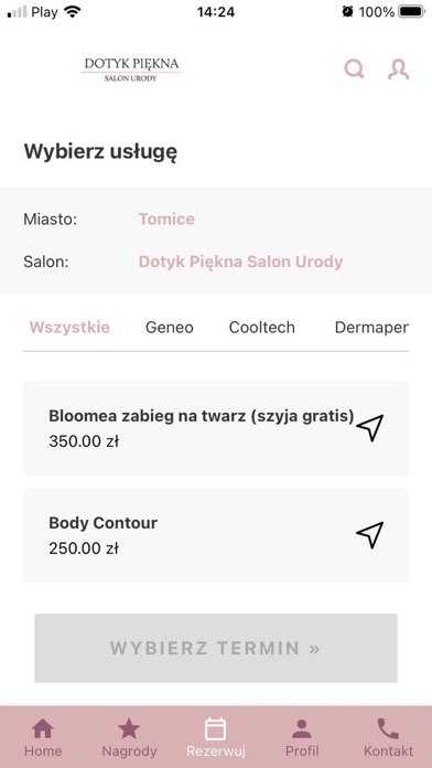 Dotyk Piękna Screenshot