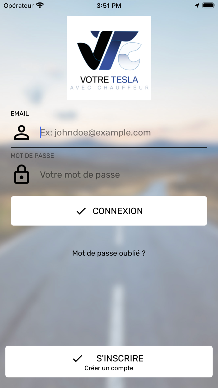 Votre Tesla avec Chauffeur