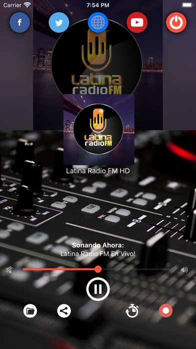 Latina Radio FM HD Screenshot