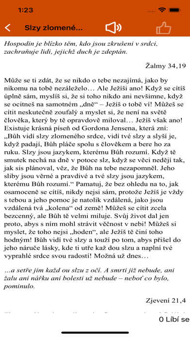 Morning Bible Screenshot