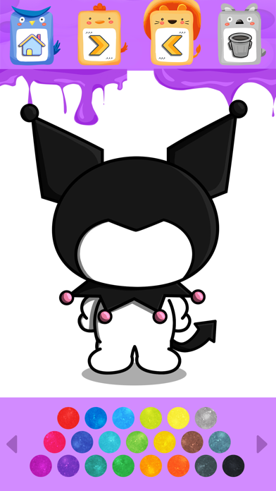 Color book for kuromi sanriO Screenshot