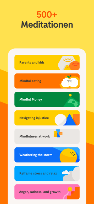 ‎Headspace: Meditation & Schlaf Screenshot