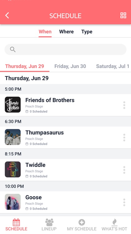 The Peach Music Festival